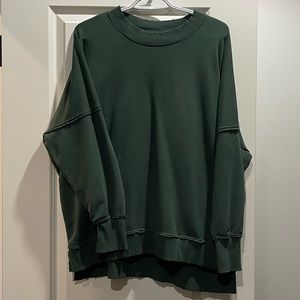 Aerie The Happiest Oversized crew sweatshirt